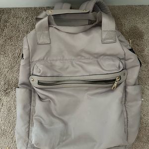 Beige Backpack